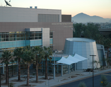 Exterior of State Lab